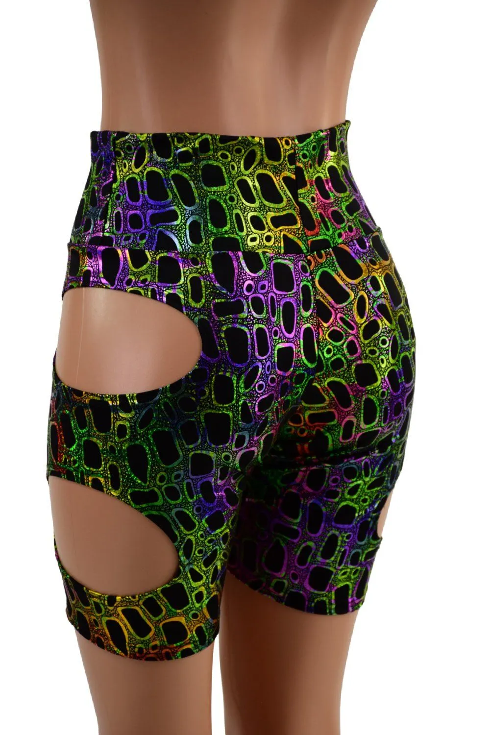 Poisonous Hipnotic High Waist Bike Shorts