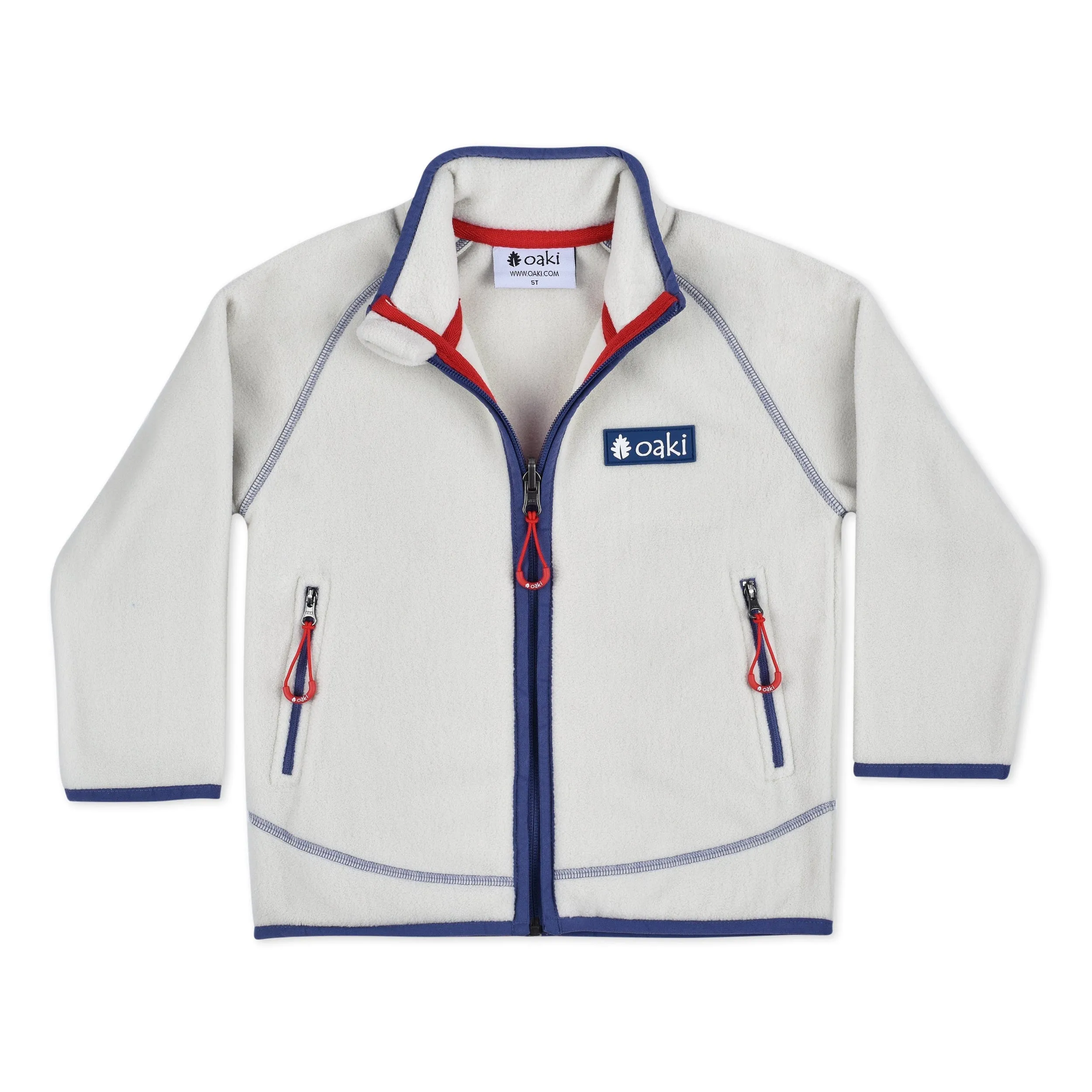 Polartec® 200 Series Fleece Jacket: Winter White