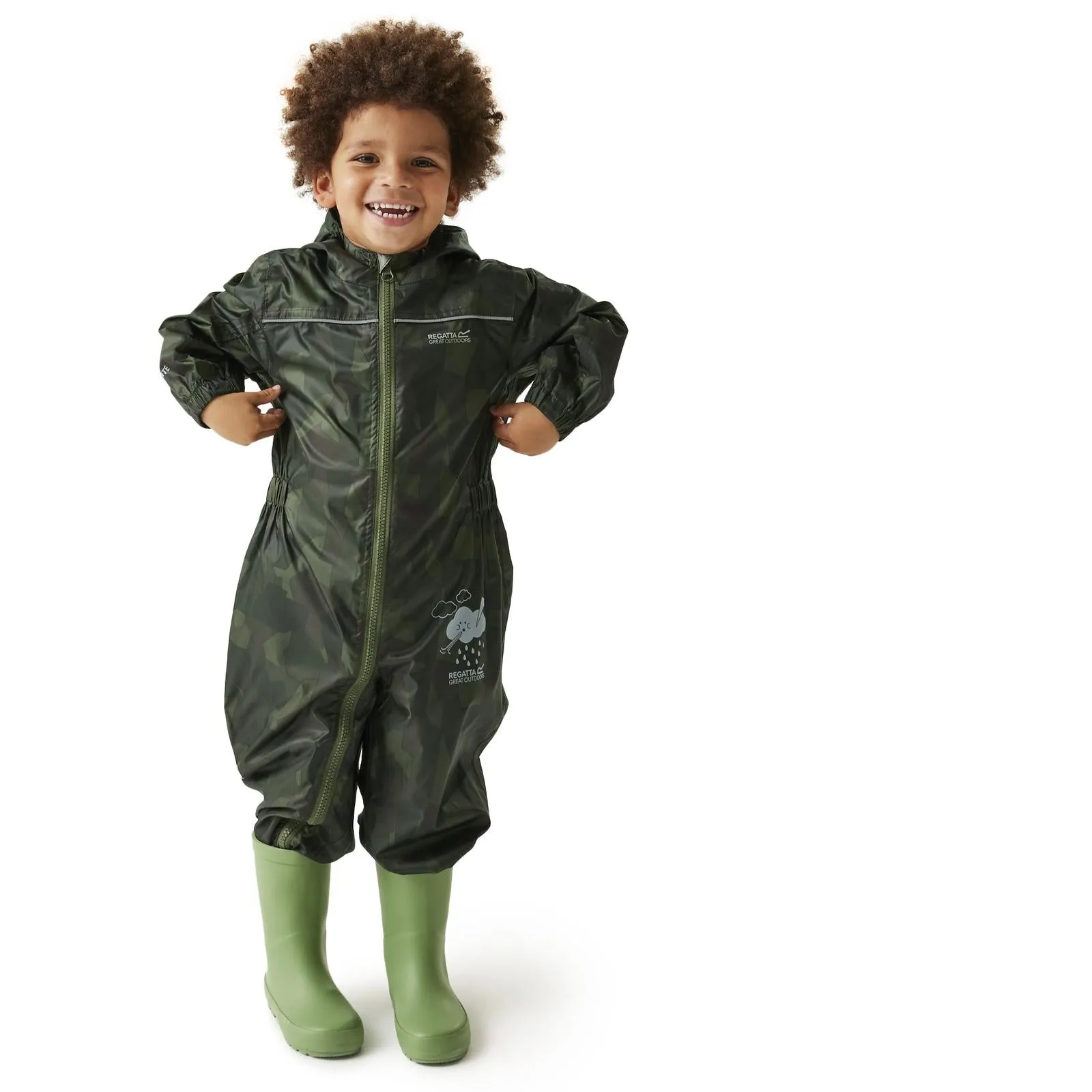 Regatta Kids Puddle IV Waterproof Puddle Suit