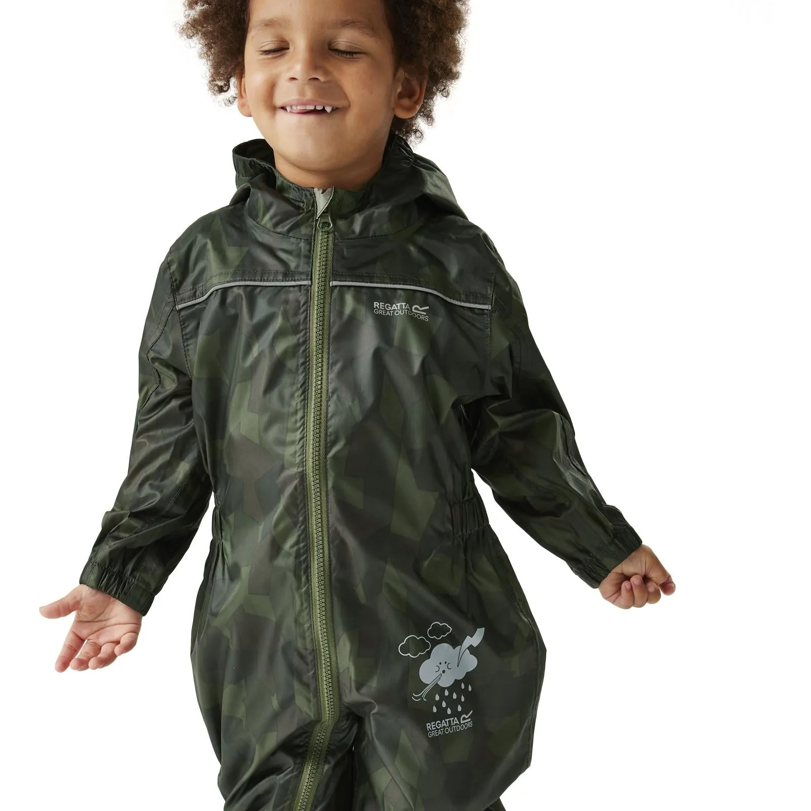 Regatta Kids Puddle IV Waterproof Puddle Suit