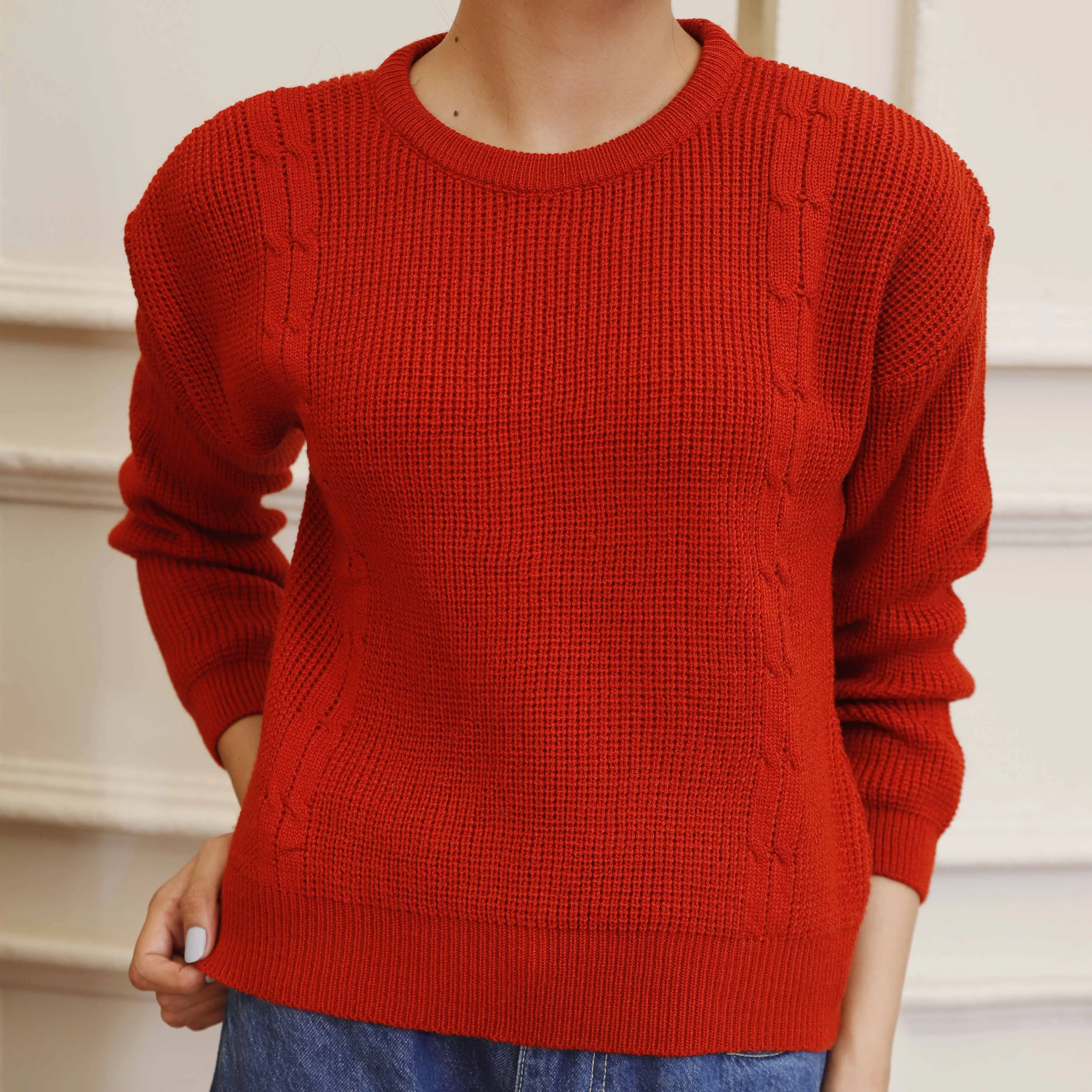 Rust Thread Winter Sweater PN4609