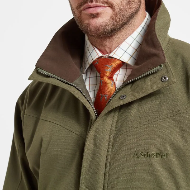 Schoffel Ptarmigan Evo GORE-TEX Mens Waterproof Coat – Moss