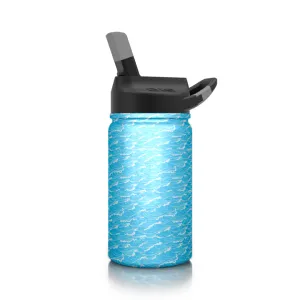 SIC Stainless Water Bottle: 12oz in Wild Waves