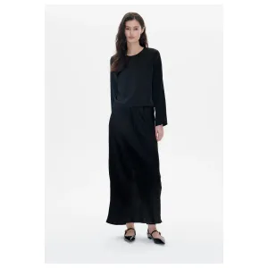 Sinaia Slip Skirt Black