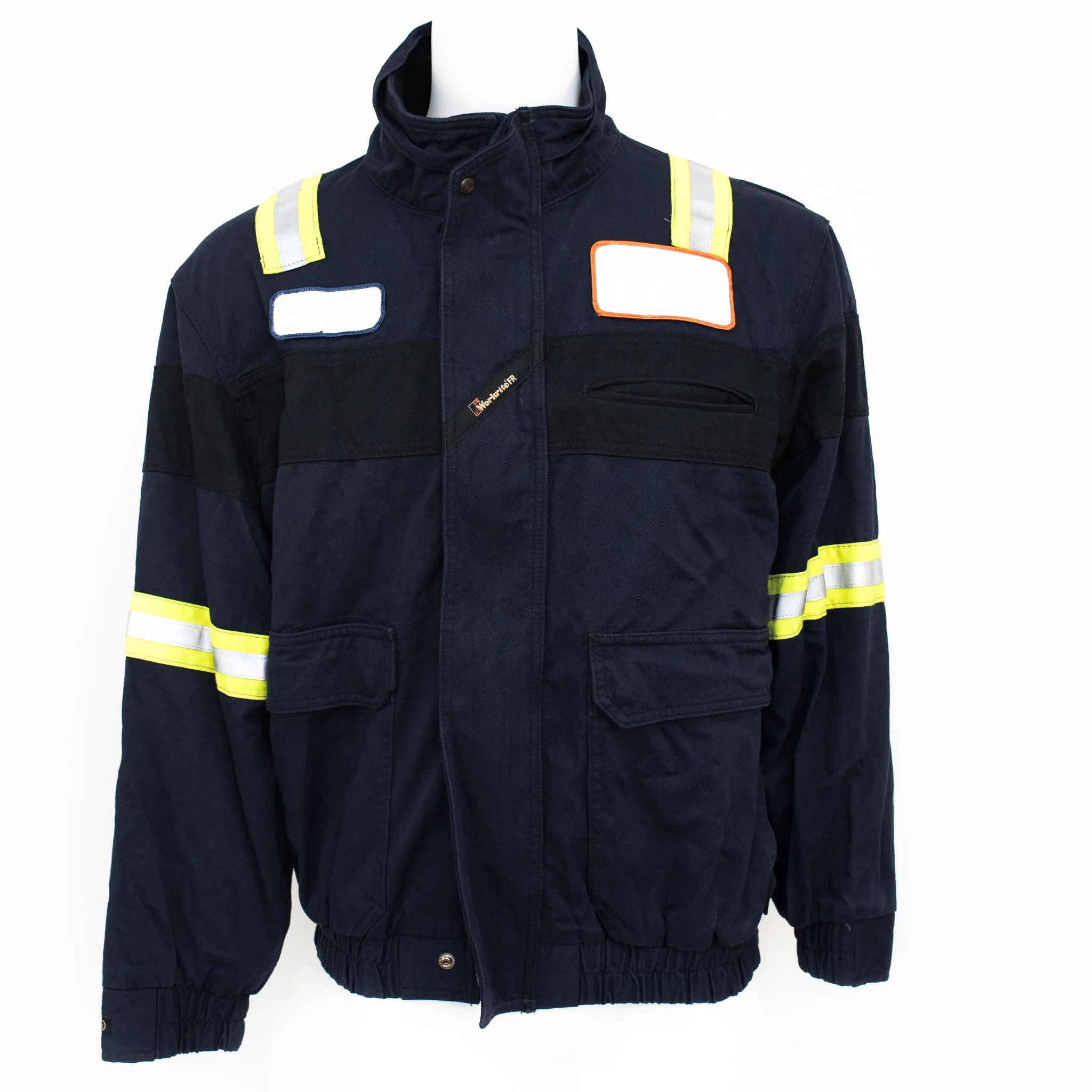 Used Flame Resistant Hi-Visibility Work Coat - Insulated