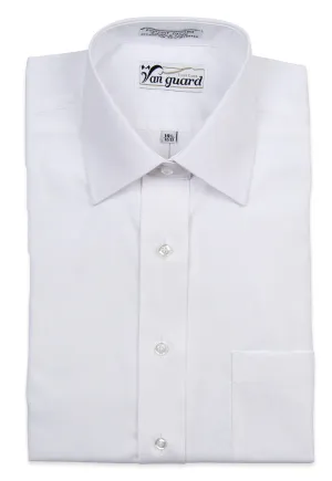 Van Guard Mens White Shirt Chassidisch (Right Over Left)