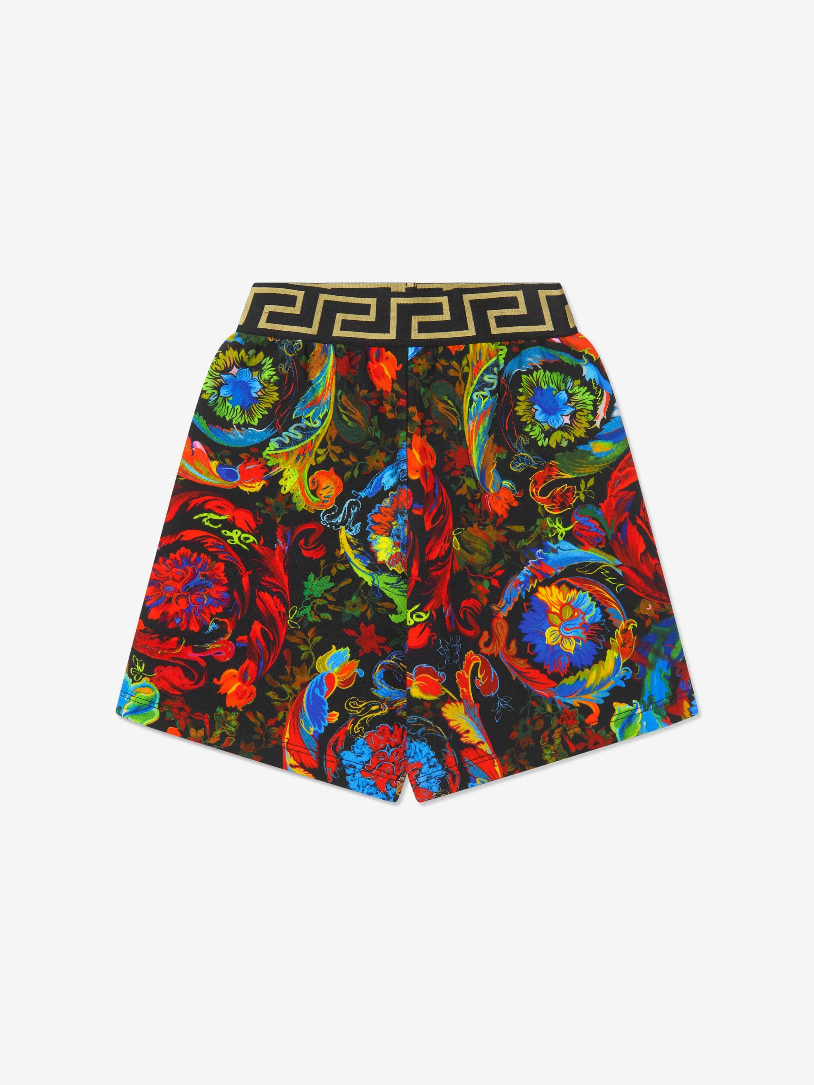 Versace Boys Kaleidoscopic Barocco Shorts