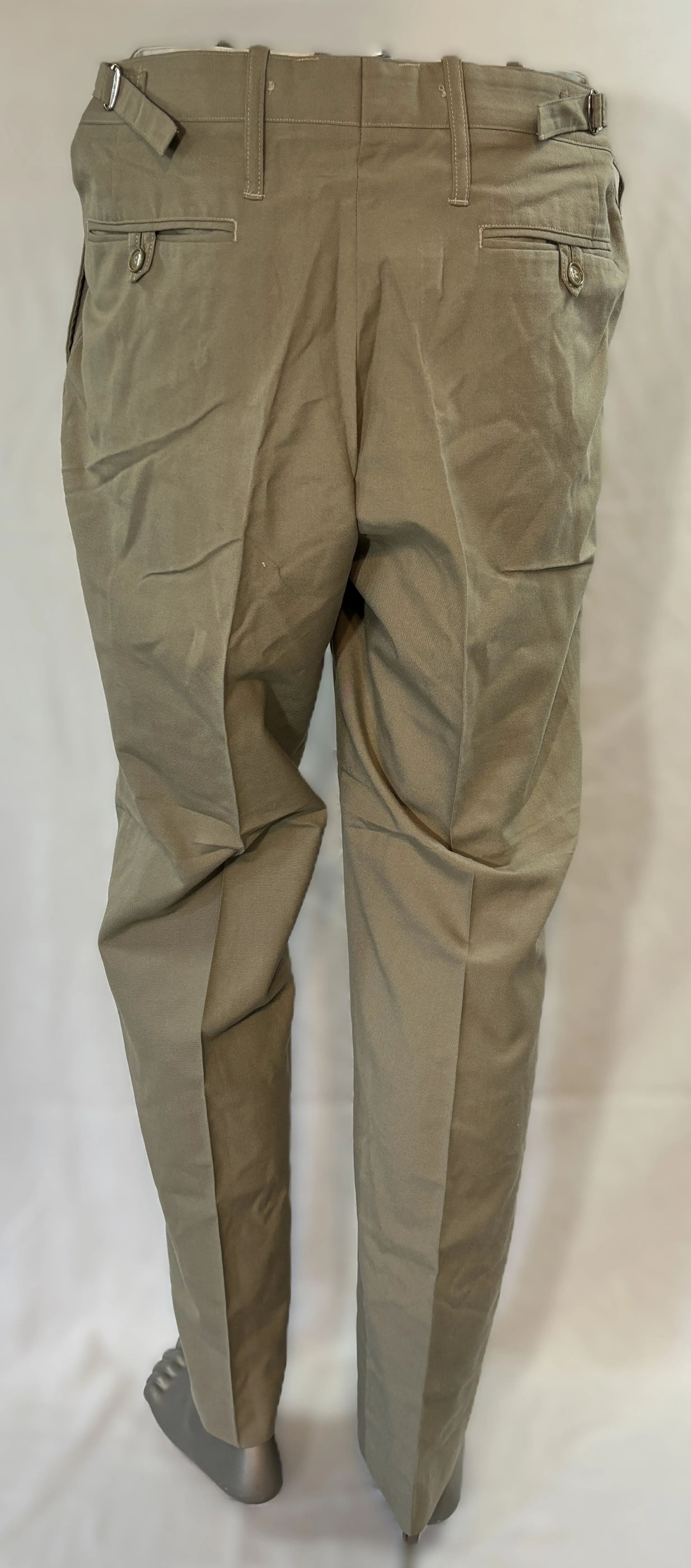 Vintage British Tropical Service Uniform Trousers