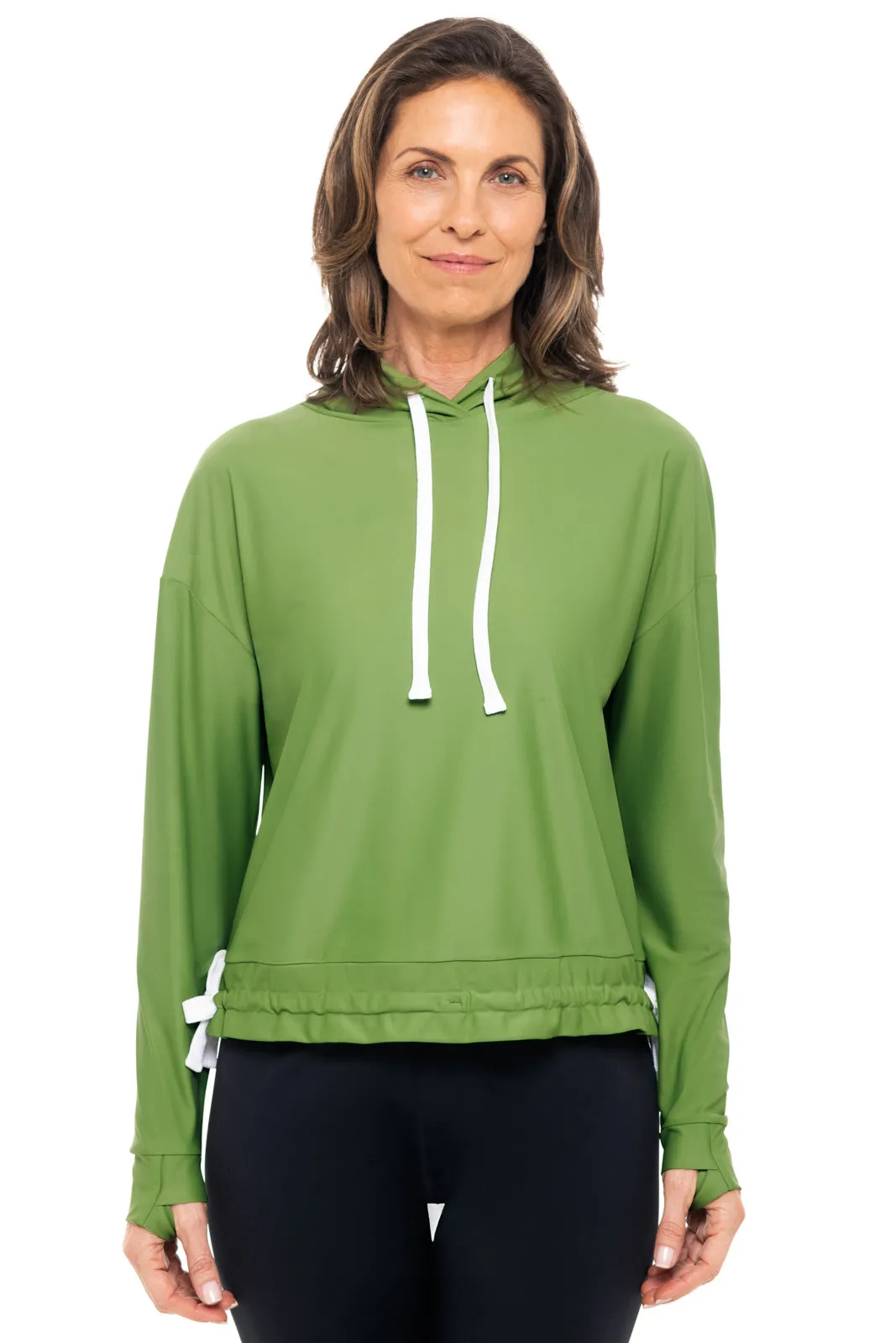 Women's Waikal Swim Hoodie | Soft Fern