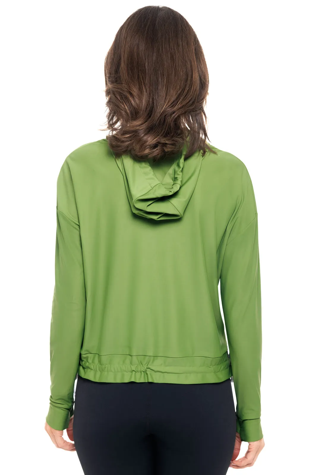 Women's Waikal Swim Hoodie | Soft Fern